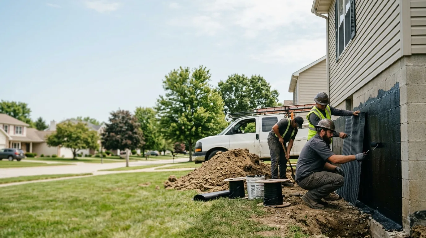 Basement Waterproofing in Jeffersonville, IN near me